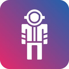 Vector Design Astronaut Suit Icon Style