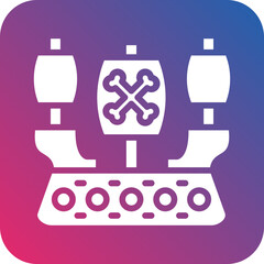 Vector Design Galleon Icon Style