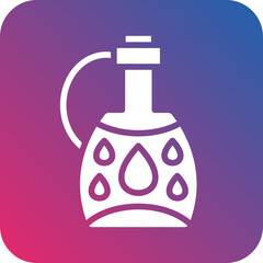 Vector Design Water Canteen Icon Style