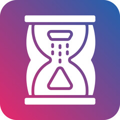 Vector Design Hourglass Icon Style