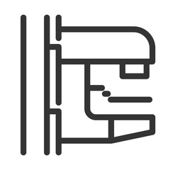 Pixel perfect, editable stroke, up scalable, line, vector bloop icon.