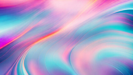 Obraz premium Generative AI, generative and AI background with wavy lines offers a whimsical and organic feel to any artwork. Its abstract and surreal nature can evoke various emotions and offer a memorable effect.