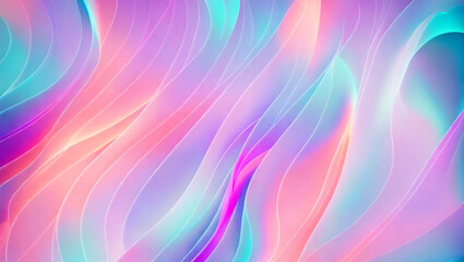 Generative AI, generative and AI background with wavy lines offers a whimsical and organic feel to any artwork. Its abstract and surreal nature can evoke various emotions and offer a memorable effect.