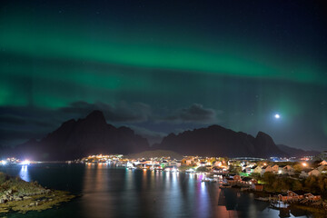 Reine Norway northern Lights