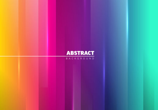 Abstract background made from blurred vertical color stripes with place for your text