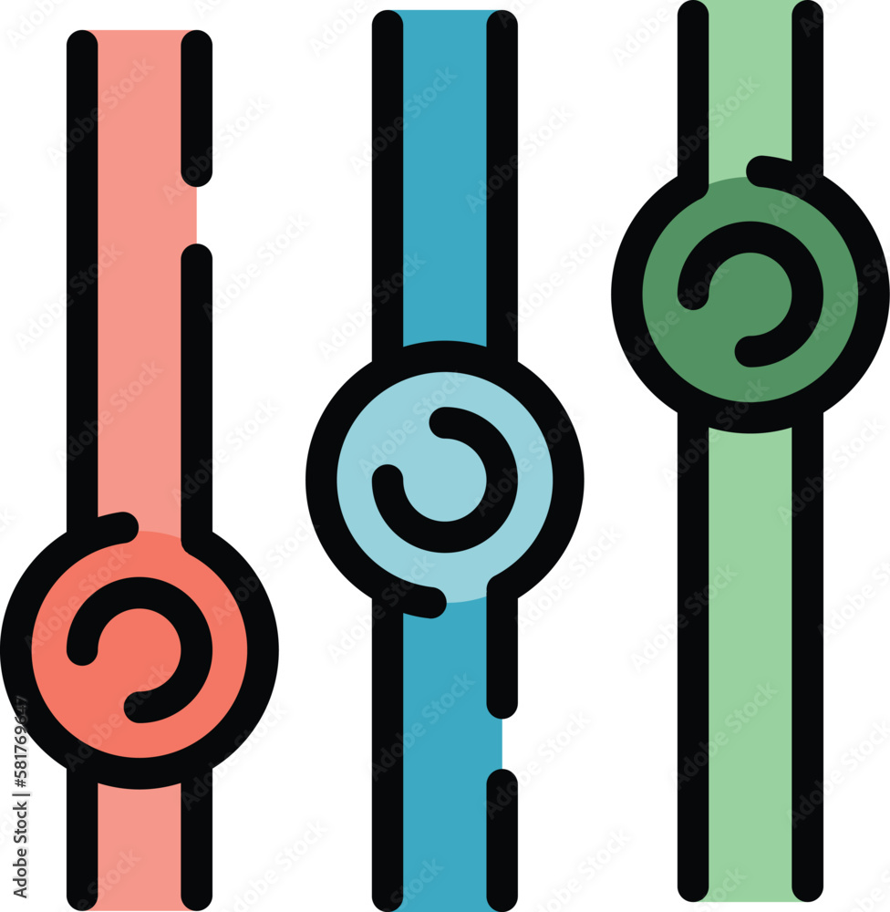 Aufkleber success business chart icon. outline success business chart vector icon for web design isolated on w