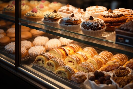 Bakery items, bakery services, and bakery. Generative AI