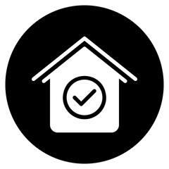 home glyph icon