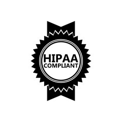 Health Insurance Portability Accountability HIPAA isolated on transparent background