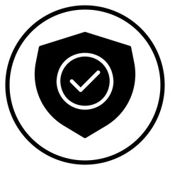 shield glyph icon