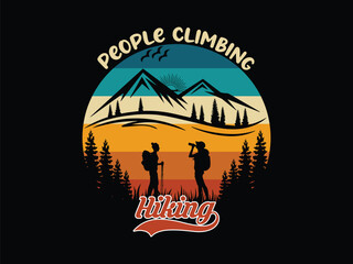 People Climbing Hiking Eps