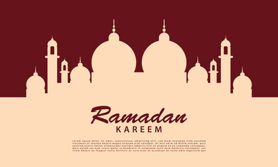 Ramadan islamic greeting for ramadan kareem