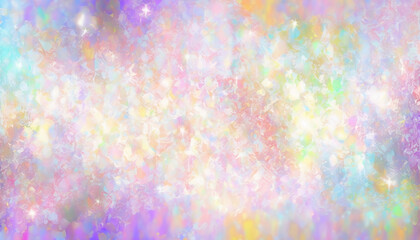 Pastel Glitter Sparkle Abstract Background | AI Generated