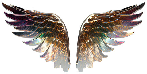 angel wings. Generative Ai