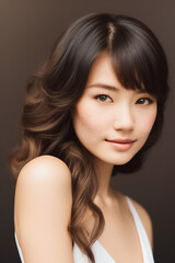 Unique Individuality: Women's Portraits that Showcase Personality and Creativity with Generative AI Enhancements