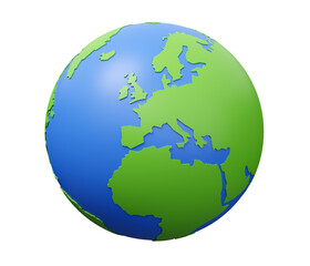 planet Earth 3d icon
