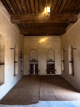 Bahla Fort from the inside, Oman.