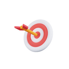 
The "Minimal Target Arrow" is a stunning 3D rendering featuring a sleek and modern design of a target with an arrow, perfect for use in sports or business-related applications.