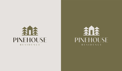 Building Residence Real Estate House Logo. Universal creative premium symbol. Vector sign icon logo template. Vector illustration