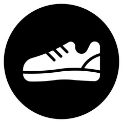 shoes glyph icon