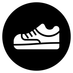 shoes glyph icon