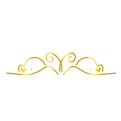 Gold rustic line.gold divider.ornament border