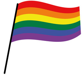 Drapeau arc en ciel, Communauté LGBTQ+