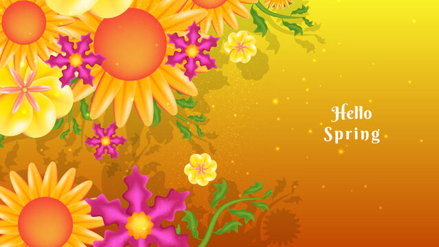 6b Spring Background