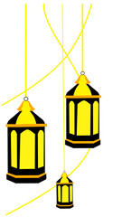 Ramadhan Lantern illustration