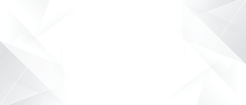 White light geometric texture background abstract design. Template Layout banner, flyer.