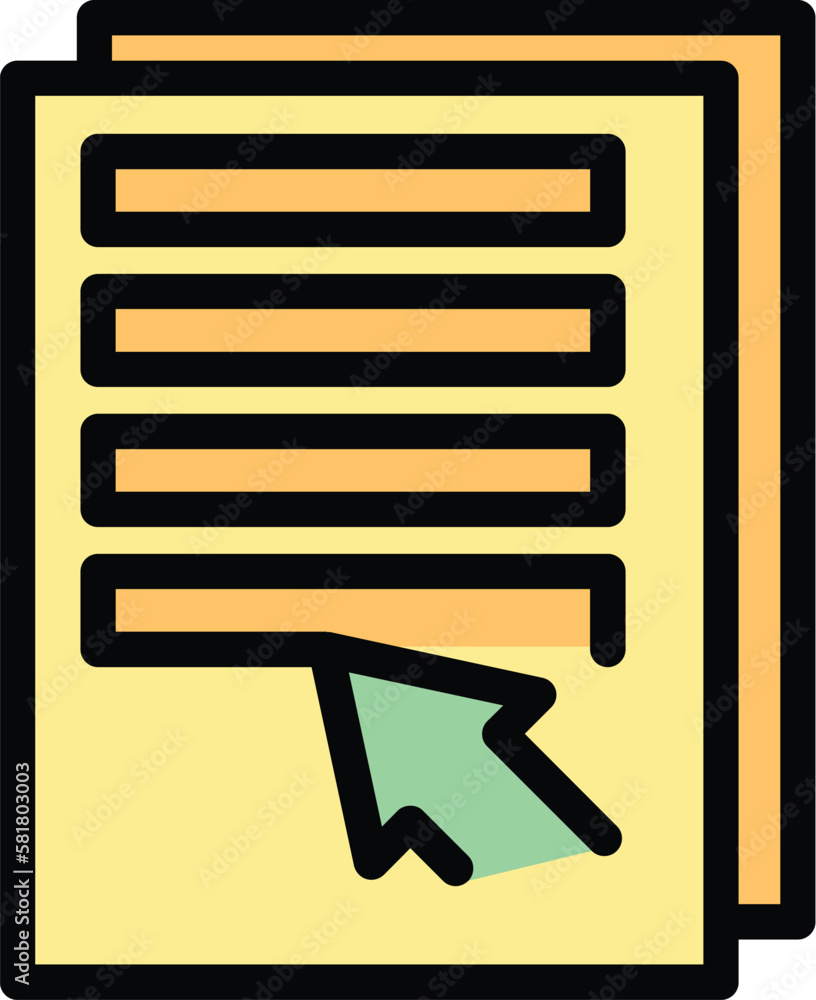 Poster technical information icon. outline technical information vector icon for web design isolated on whi