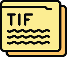 Online technical info icon. Outline online technical info vector icon for web design isolated on white background color flat