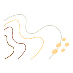 Bohemian Line Corner Shape