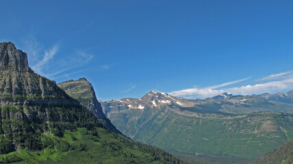 Naklejka premium Glacier National Park, Canada and US