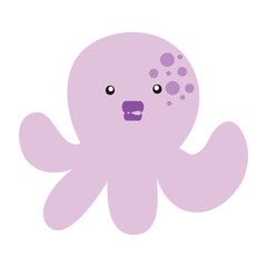 Cute Baby Animal Face Illustration. Exotic and cute animal face. Characters portrait cute animal face on white background.