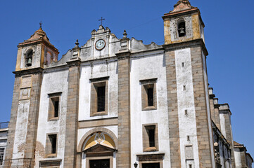 Evora, Portugal - july 3 2010 : the city