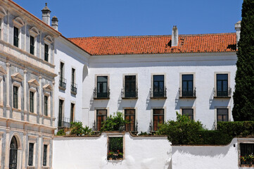 Fototapeta na wymiar the dukes palace of Vila Vicosa in Portugal