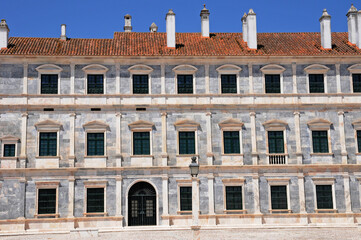 Fototapeta na wymiar the dukes palace of Vila Vicosa in Portugal