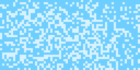 Fototapeta premium Background pixels. Mosaic pattern. Mosaic color gradient. Vector illustration for your design projects. Pixel landscape color swatch. Abstract background illustration.