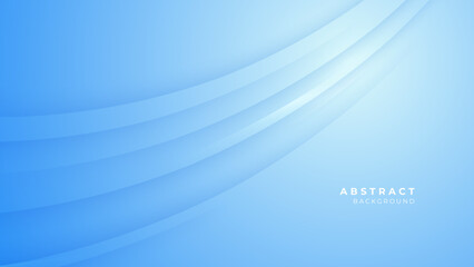 Abstract light blue and white background for business corporate banner backdrop presentation and much more Premium Vector
