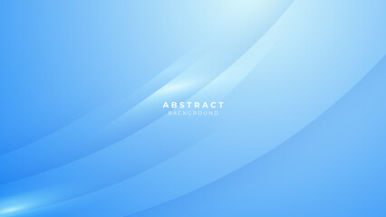 Abstract light blue and white background for business corporate banner backdrop presentation and much more Premium Vector