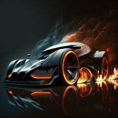 The Turbo Terror: A Futuristic Racing Legend
