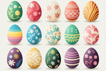 easter eggs vector - design idea