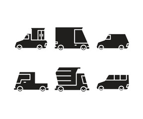 car and transportation icons set