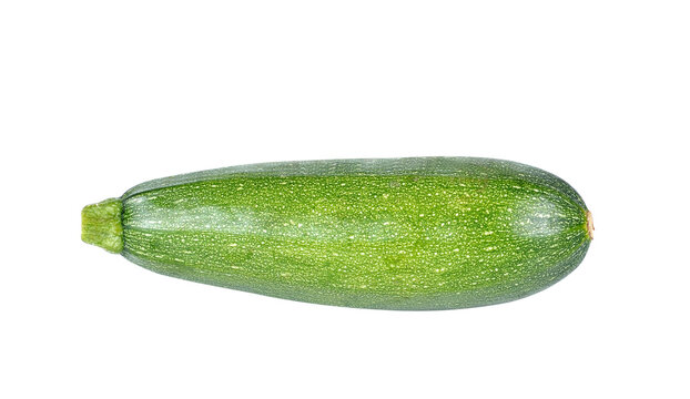 fresh  zucchini isolated on transparent png
