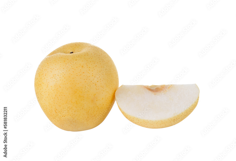 Wall mural pear fruit on  transparent png