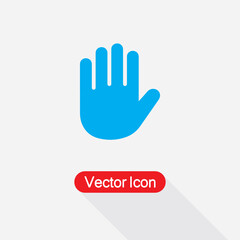 Palm Of Hand, Palm, Hand Icon Vector Illustration Eps10