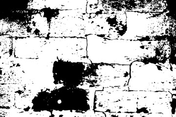 Rustic grunge texture with grain and stains. Abstract noise background. PNG graphic illustration with transparent background.