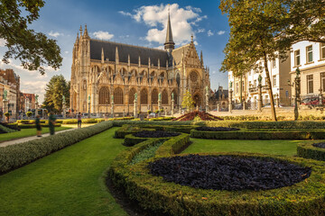 Church of Our Lady of Victories at the Sablon, Brussels, Belgium