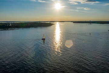 Sailboat in the Helsinki archipelago 01